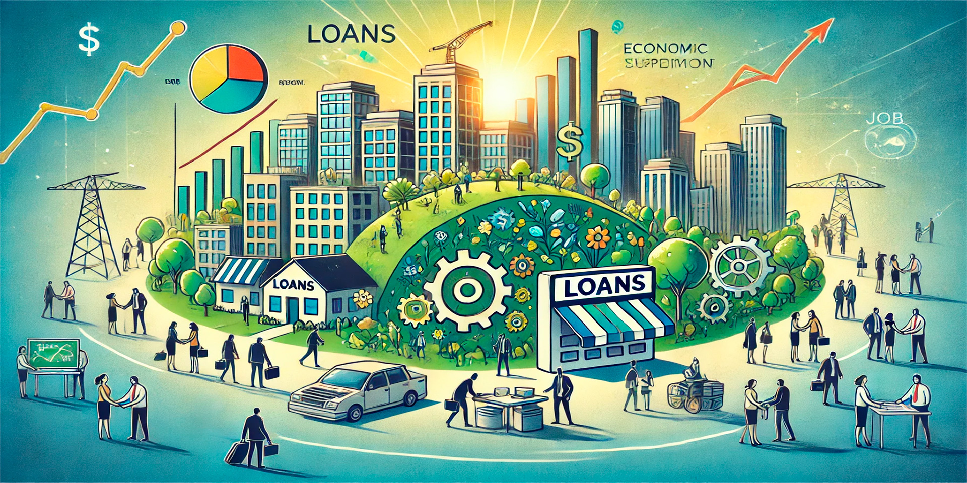 Loans drive economic growth